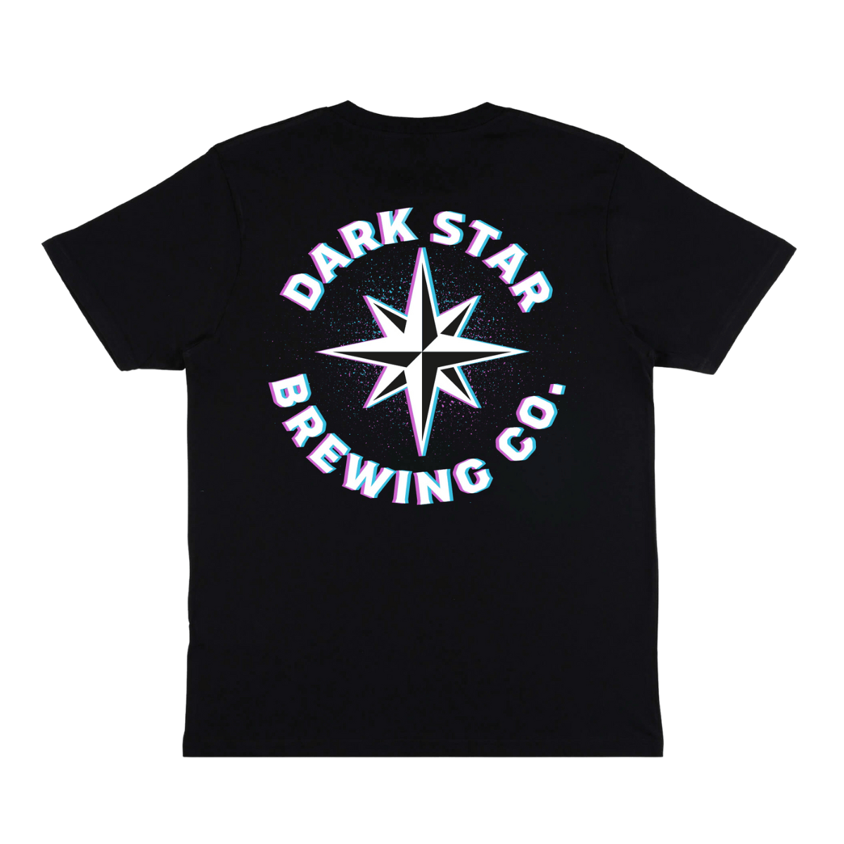 Dark Star Blurred T-Shirt - Dark Star Brewing Co.