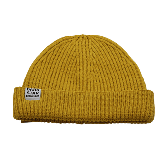 Dark Star Beanie - Yellow - Dark Star Brewing Co.