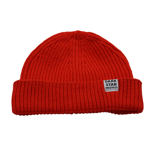 Dark Star Beanie - Red - Dark Star Brewing Co.